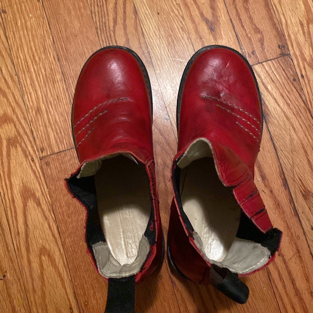 red bed:stu ankle chelsea slip on boots size 6 - Picture 3 of 7